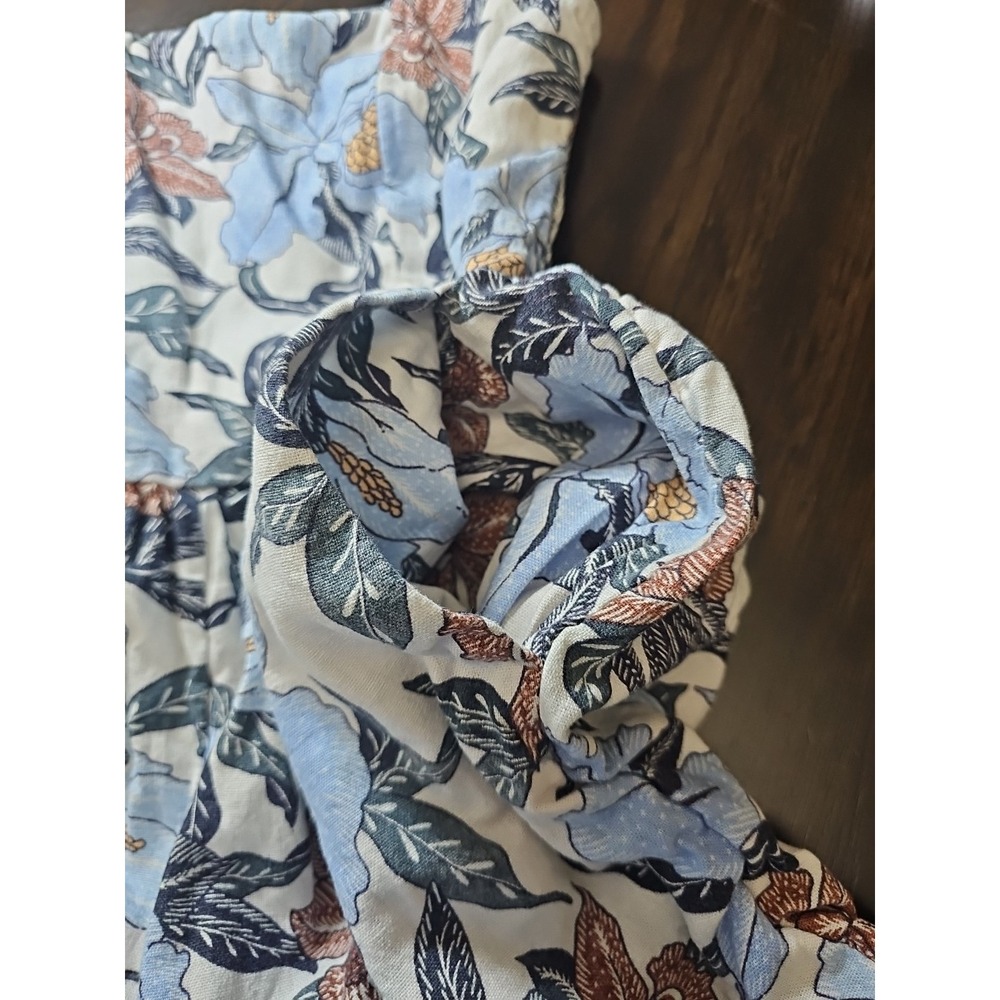 Old Navy Fit & Flare ORing Floral Romper Women's Size XS Floral Multi Sleeveless - Picture 6 of 11